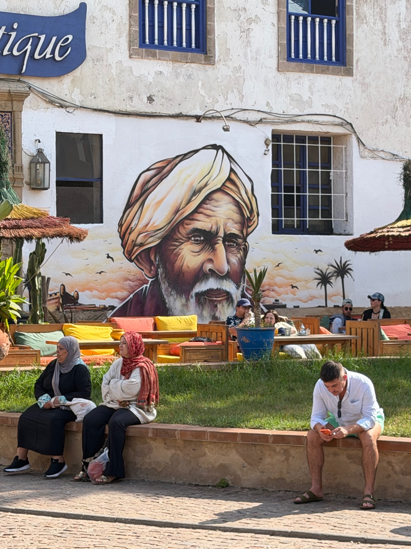 Medina Café Mural